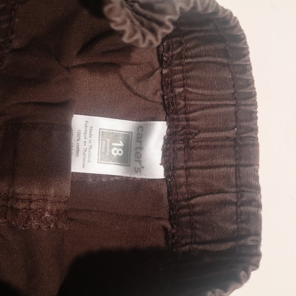5 for 25$💛Carter's simple baby brown pant - Picture 3 of 3